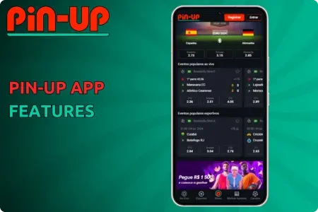 Pin Up Bet App India Features