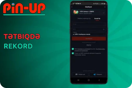 Pin Up app nasıl kayıt olunur