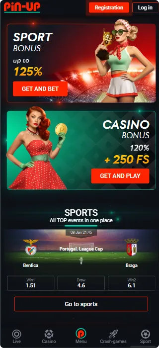 Pin Up Casino download on Android