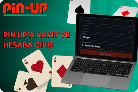Pin Up'a kayıt