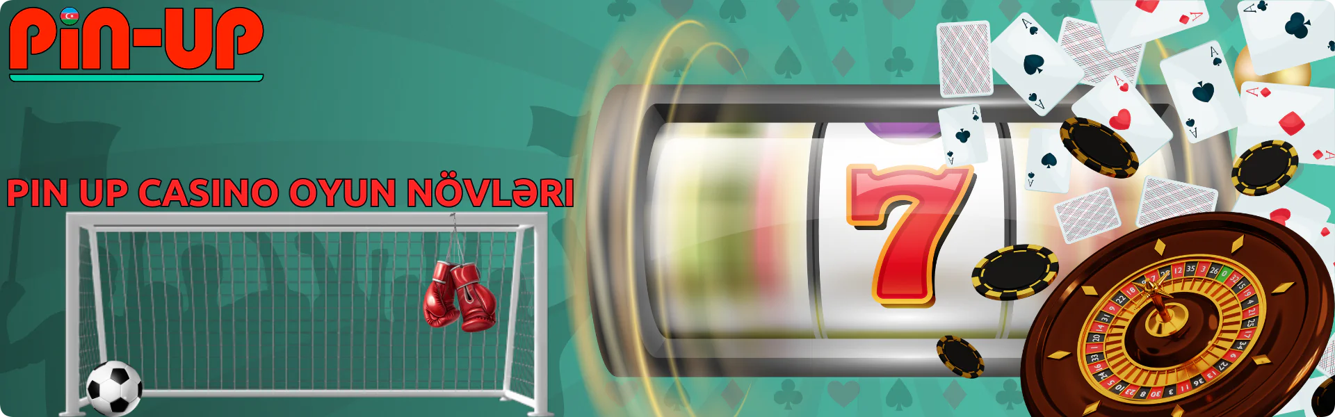 Pin Up Casino oyun növləri