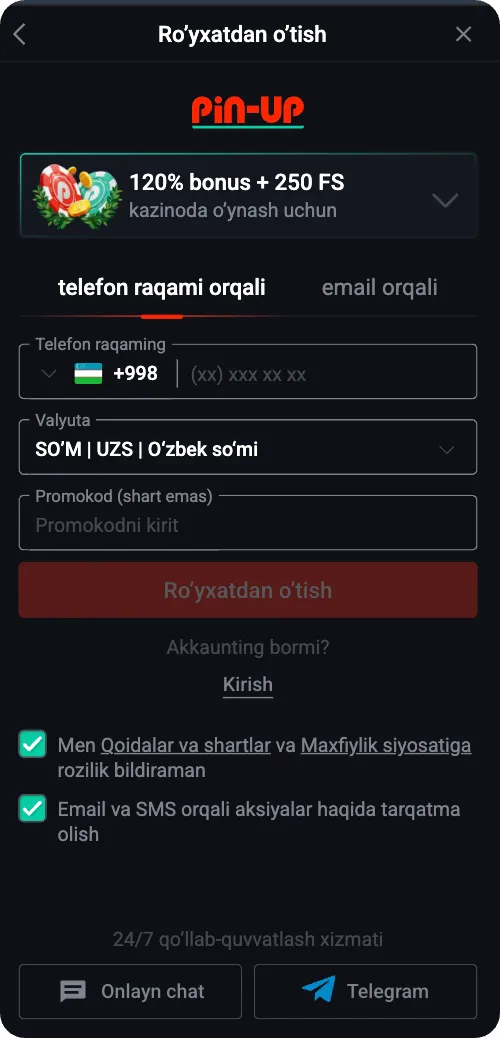 Roʻyxatdan oʻtish (1)